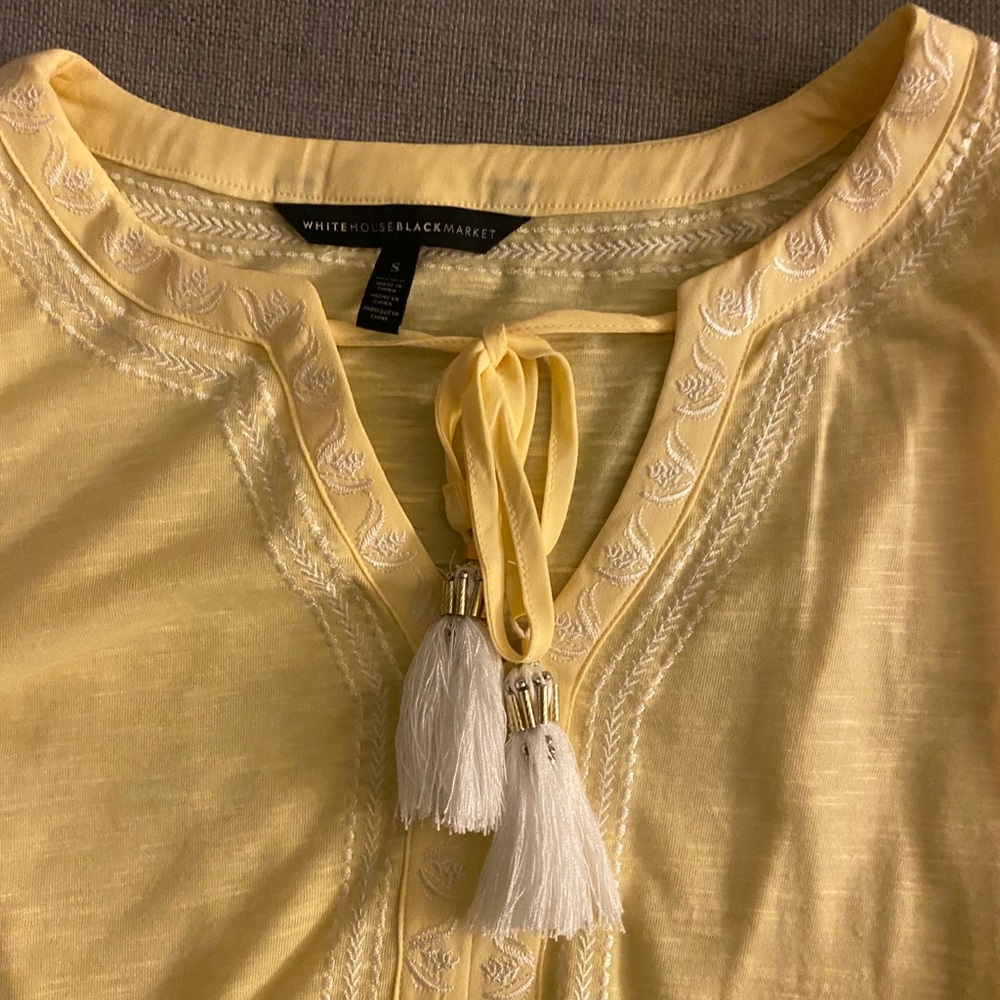 Yellow Blouse